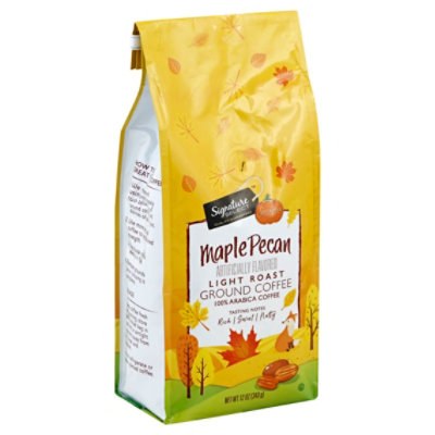 Signature SELECT Seasons Coffee Maple Pecan Ground - Each