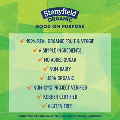 Stonyfield Organic Ykids Strawberry Banana - 16 Oz - Image 5