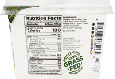 Maple Hill Creamery Yogurt Greek Whole Milk Vanilla Bean Cup - 16 Oz - Image 6