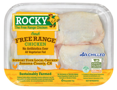 ROCKY Chicken Whole Chicken Fresh - 4.50 LB - Vons