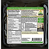 SunFed Ranch Beef Ground Beef Patties 85% Lean 15% Fat Grass Fed Organic - 16 Oz - Image 5