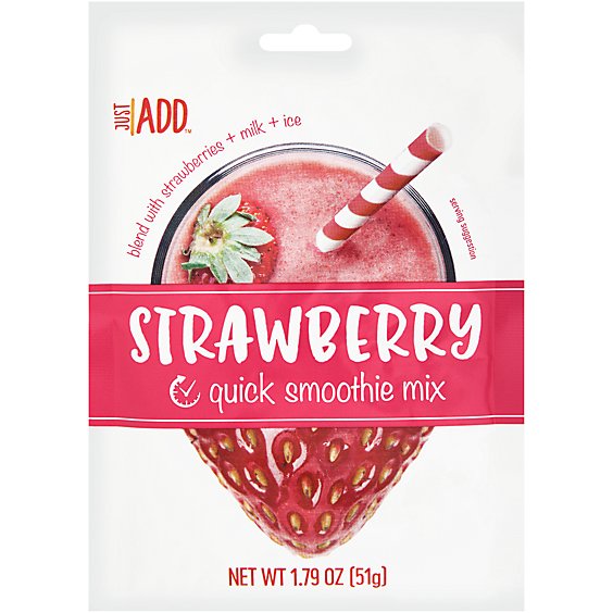 Just Add Smoothie Mix Strawberry - 1.79 Oz