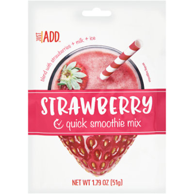Just Add Smoothie Mix Strawberry - 1.79 Oz