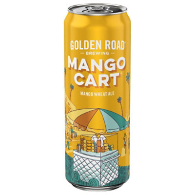 Golden Road Brewing Mango Cart Wheat Ale In Tall Can - 25 Fl. Oz. - Image 2