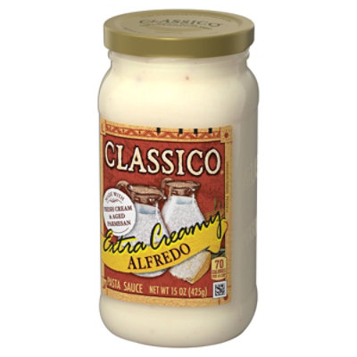 Classico Extra Creamy Alfredo Pasta Sauce Jar - 15 Oz - Image 9