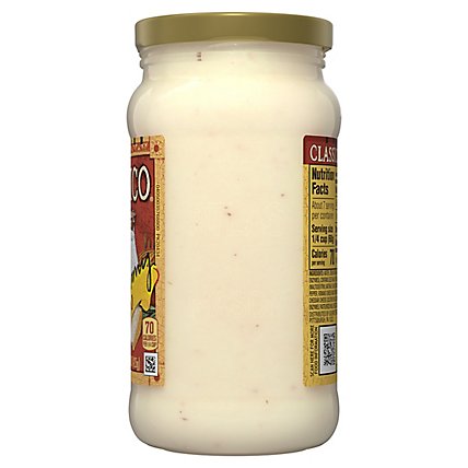 Classico Extra Creamy Alfredo Pasta Sauce Jar - 15 Oz - Image 4