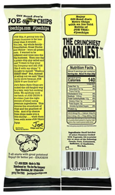 Joe Tea Classic Sea Salt Potato Chip - 5 Oz - Image 2