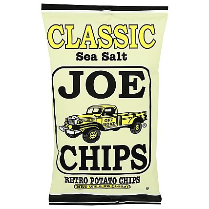 Joe Tea Classic Sea Salt Potato Chip - 5 Oz - Image 1