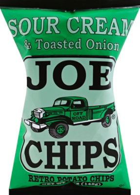 Joe Tea Sour Cream Onion Potato Chip - 5 Oz - Image 2
