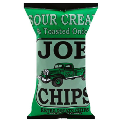 Joe Tea Sour Cream Onion Potato Chip - 5 Oz - Image 1