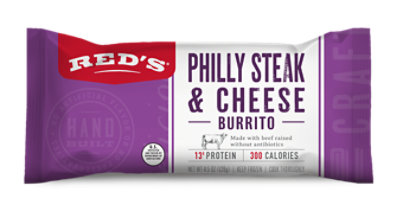 Reds Burrito Philly Steak & Cheese Wrapper - 4.5 Oz - Image 2