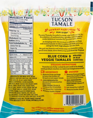 Tucson Ta Tamle Blue Corn Veggie - 11 Oz - Image 6