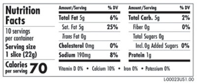 Daiya Dairy Free American Style Vegan Cheese Slices - 7.8 Oz - Image 3