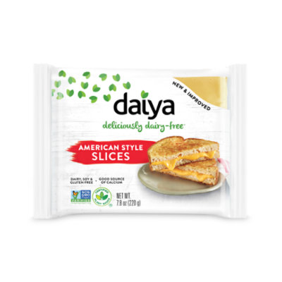 Daiya Dairy Free American Style Vegan Cheese Slices - 7.8 Oz - Image 1