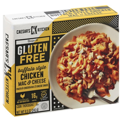 Caesars Kitchen Gourmet Gluten Free Mac & Cheese Buffalo Style Chicken - 8.5 Oz - Image 1