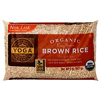 Yoga Rice Brown Organic Long Grain Bag - 2 Lb - Image 1