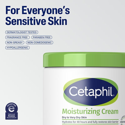 Cetaphil Cream Moisturizing - 3 Oz - Image 5