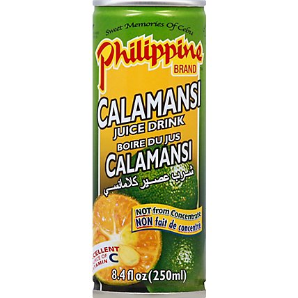 Philippine Brand Juice Drink Calamansi Can - 8.4 Fl. Oz. - Image 2