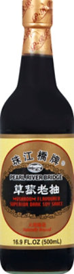 Pearl River Bridge Mushroom Flavored Dark Soy Sauce - 16.9 Fl. Oz. - Image 2