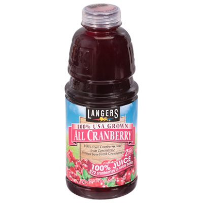 Langers 100% Cranberry Juice - 32 Fl. Oz. - Image 3