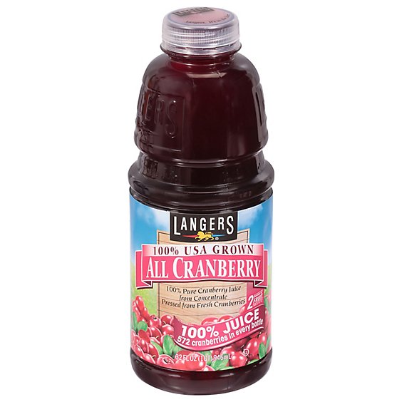 Langers 100% Cranberry Juice - 32 Fl. Oz.