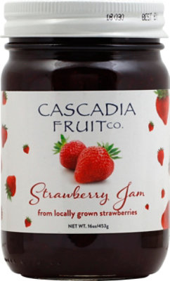 Cascadia Fruit Co. Strawberry Jam - 16 Oz - Image 2