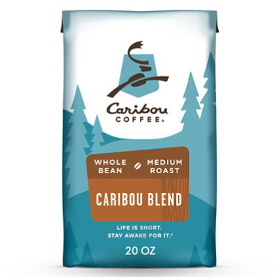 Caribou Coffee Caribou Blend Medium Roast Whole Bean Bag - 20 Oz
