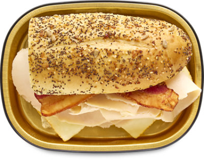 ReadyMeals Ready2Heat Turkey Bacon Muenster Cheese Sandwich - Each - Image 1