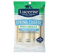 Lucerne String Cheese Mozzarella Reduced Fat - 12 OZ