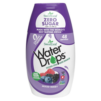 Sweetleaf Stevia Water Drop Mixed Berry - 1.62 Fl. Oz. - Image 3