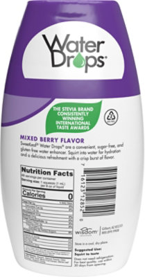 Sweetleaf Stevia Water Drop Mixed Berry - 1.62 Fl. Oz. - Image 6