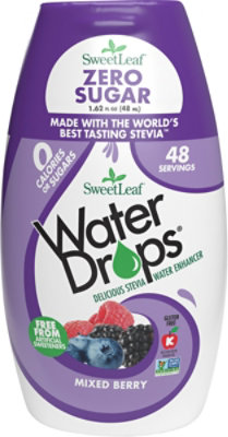 Sweetleaf Stevia Water Drop Mixed Berry - 1.62 Fl. Oz. - Image 2