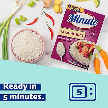 Minute Rice Jasmine Box - 12 Oz - Image 3