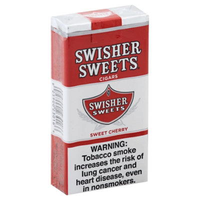 Swisher Sweets Cigars Filtered Sweet Cherry Softpack - 20 Count