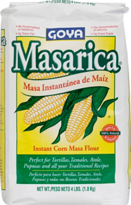 Goya Corn Masa Flour Masarica Instant Bag - 4 Lb - Image 2