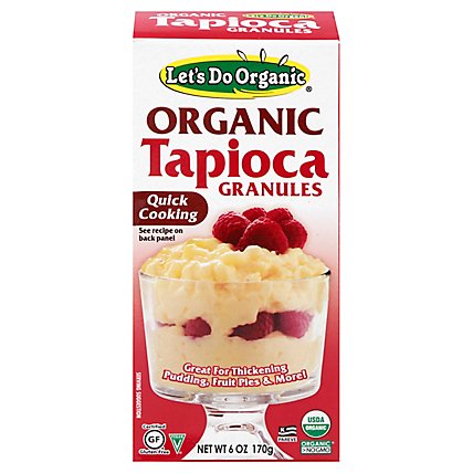 Lets Do Organic Tapioca Organic Granulated Box - 6 Oz - Image 3