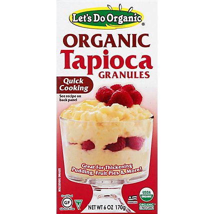 Lets Do Organic Tapioca Organic Granulated Box - 6 Oz - Image 2