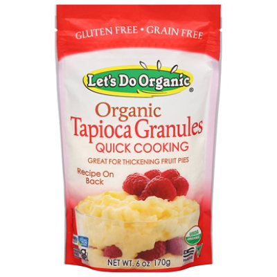 Lets Do Organic Tapioca Organic Granulated Box - 6 Oz