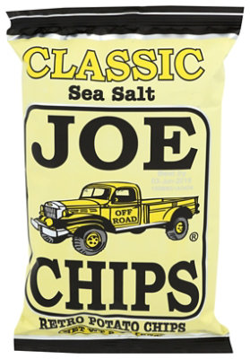 Joe Tea Classic Sea Salt Potato Chip - 2 Oz