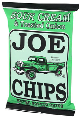 Joe Tea Sour Cream & Toasted Onion Potato Chip - 2 Oz - Image 4
