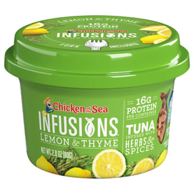 Chicken of the Sea Infusions Tuna With Lemon & Thyme - 2.8 Oz