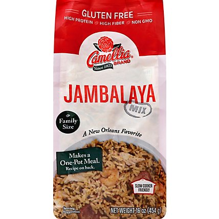 Camellia Rice Mix Jambalaya Family Size Bag - 16 Oz - Image 2