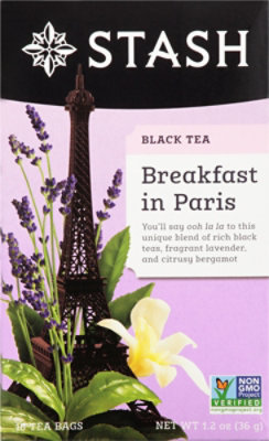 Stash Black Tea Breakfast in Paris Box - 18 Count - Image 2