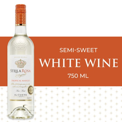 Stella Rosa Tropical Mango Semi Sweet White Wine - 750 Ml - Image 1