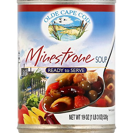Olde Cape Cod Soup Ready To Serve Minestrone Can - 19 Oz - Image 2