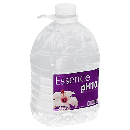 Essence Purified Water pH 10 Bottle - 1 Gallon - Image 1