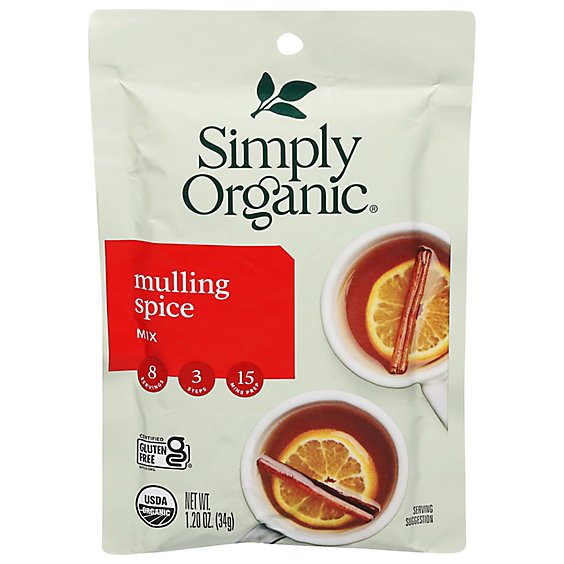 Simply Organic Spice Mulling - 1.20 Oz