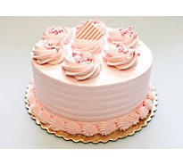 Cake Strawberry Double Layer 8 In
