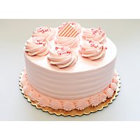 Cake Strawberry Double Layer 8 In - Image 1
