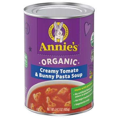 Annies Homegrown Soup Organic Creamy Tomato & Bunny Pasta Can - 14.3 Oz - Image 3